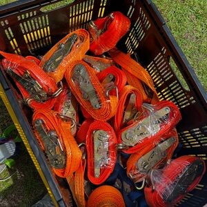 Ratchet Straps (Orange)
